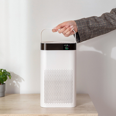 Máy lọc không khí trong phòng di động UV HEPA Bộ lọc H12 Máy lọc không khí thông minh 10000mAH