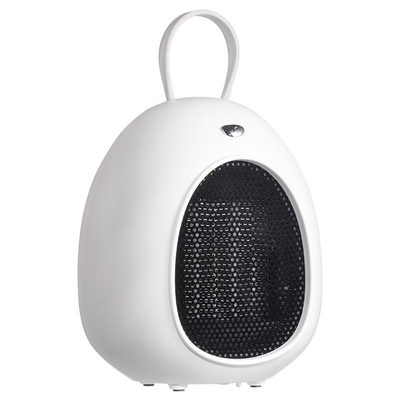 Quạt điện 500W trắng Máy sưởi bằng gốm dao động di động Mẹo bảo vệ quá mức