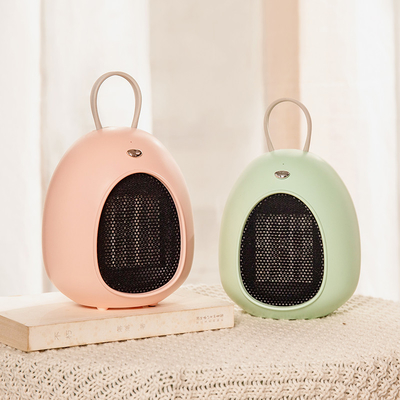 Dao động Máy sưởi không gian di động bằng gốm 500W Nghiêng Bảo vệ quá nhiệt bức xạ