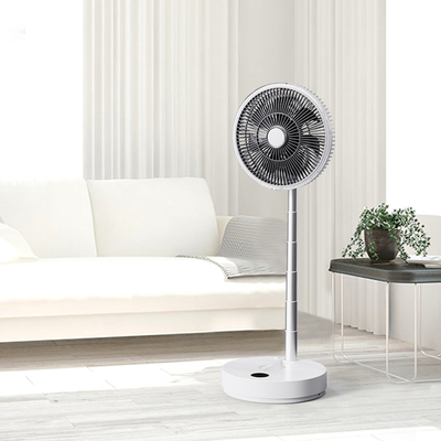 10000mAH Quạt đứng để sàn có thể sạc lại Bộ hẹn giờ dao động Quạt đứng