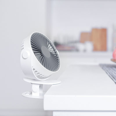 Pin 2000mAh Quạt USB di động Quạt kẹp bàn 360 độ BLDC