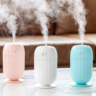 Trang chủ Máy tạo độ ẩm không khí USB Đèn Led ban đêm 300ml Máy làm mát không khí trên xe hơi