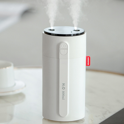 Máy tạo ẩm di động có thể sạc lại để bàn 800ML màu 2000 Mah Usb