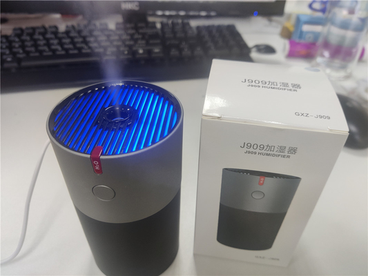 USB 220ml Thay đổi màu Led Bộ khuếch tán hương thơm Máy phun sương tạo ẩm