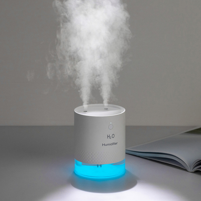 Pin 2000mAh Bộ khuếch tán hương thơm Night Light 650ml Double Spray Mini Usb Ultrasonic