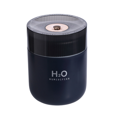 H2O 380ml Máy khuếch tán độ ẩm không khí nhỏ siêu âm USB Đèn LED chiếu sáng phòng ngủ trên ô tô