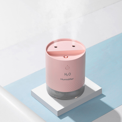 Máy tạo ẩm không khí bằng sóng siêu âm Máy khuếch tán hương thơm 650ml Máy phun sương không khí nước USB