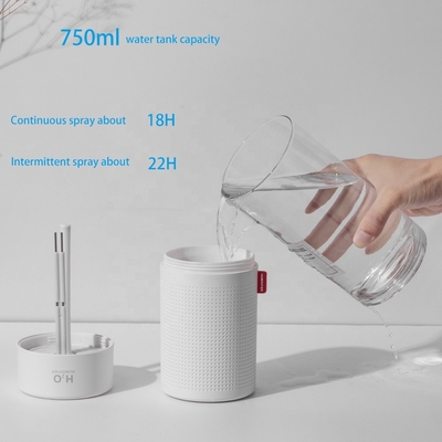 Trang chủ 750ml Máy tạo ẩm không khí siêu âm Nano Atomization 2000mAh Trang chủ