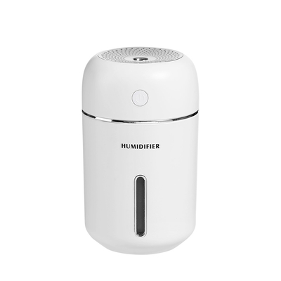 Ô tô USB 280ml Máy tạo ẩm không khí siêu âm có đèn ấm Máy tạo sương mù H2o