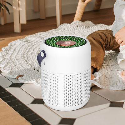 Máy lọc không khí gia đình hiệu quả cao Máy làm sạch không khí để bàn bằng nhựa ABS DC5.0V