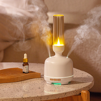 Hai cổng phun Máy khuếch tán tinh dầu có thể thay đổi đèn LED Máy khuếch tán hương thơm Máy khuếch tán nến Máy tạo ẩm mini