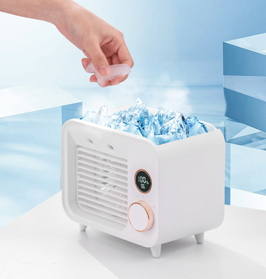 Tốt nhất LED di động mini cá nhân có thể sạc lại Máy điều hòa không khí làm mát bằng nước Quạt làm mát USB