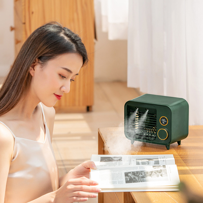 Tốt nhất LED di động mini cá nhân có thể sạc lại Máy điều hòa không khí làm mát bằng nước Quạt làm mát USB