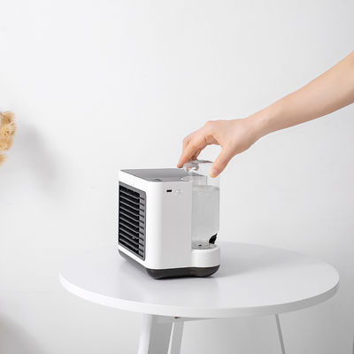 Quạt phun sương làm mát để bàn có đèn LED phun 3 chế độ tốc độ gió cho văn phòng tại nhà