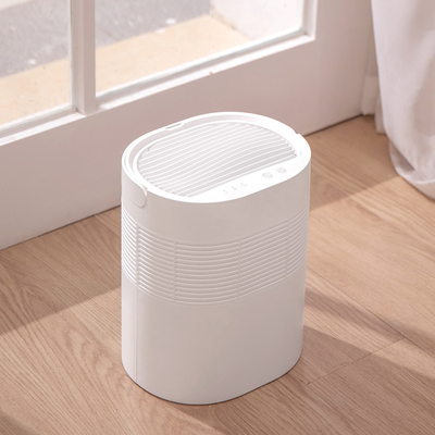 Máy hút ẩm phòng nhỏ chạy điện 3,2 Pint cho phòng tắm 200 Sq Ft Bồn chứa 1L di động
