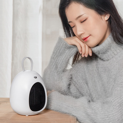 Văn phòng CE Máy sưởi quạt điện trong nhà Phòng di động 500W Mini Ptc