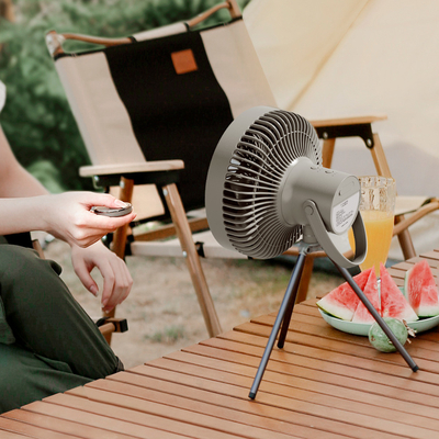 Chân máy thổi khí BBQ ngoài trời Quạt bàn du lịch 10000mAh