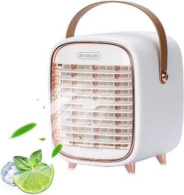 Máy điều hòa không khí 5V 2000mh Quạt bàn 3 tốc độ Máy điều hòa không khí không dây nhỏ ABS