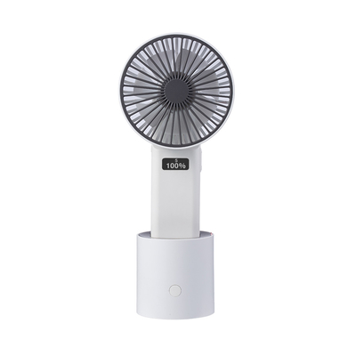 Bàn Oscillate Quạt cầm tay nhỏ có thể sạc lại 4W 4000mA Quạt hoạt động bằng pin nhỏ