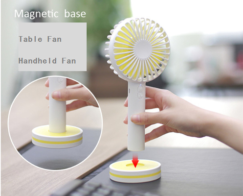 Macaron Mini Quạt cầm tay cầm tay Tiện dụng Đế từ tính Mini Usb Có thể sạc lại