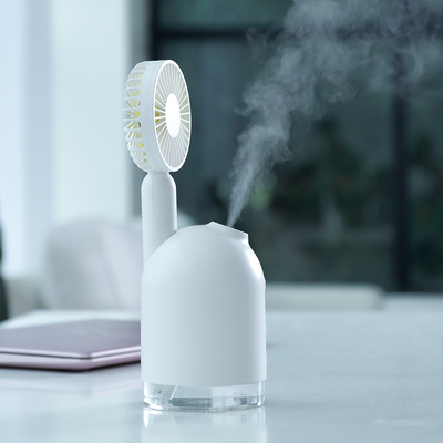 Máy tạo ẩm không khí có thể sạc lại USB di động 300ml yên tĩnh 2000mah Máy tạo ẩm 3 trong 1