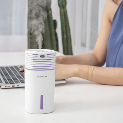 Máy làm ẩm không khí USB H2o 500ml Máy phun sương mù cá nhân để bàn Nhà kính