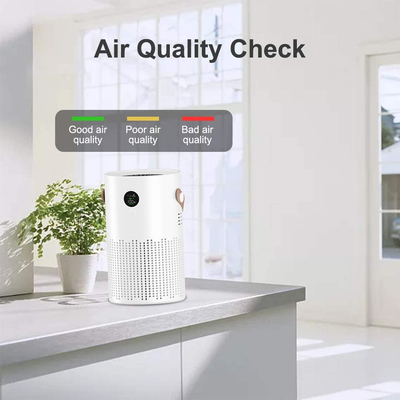 Máy lọc không khí gia đình nhỏ Mini 10000mAH AP01 HEPA H13 Bàn màu trắng
