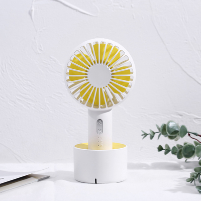 Quạt USB di động bỏ túi không dây 2000mAh 3 tốc độ Máy điều hòa cổ cá nhân