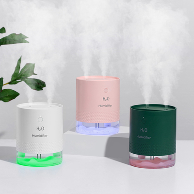 Pin 2000mAh Bộ khuếch tán hương thơm Night Light 650ml Double Spray Mini Usb Ultrasonic