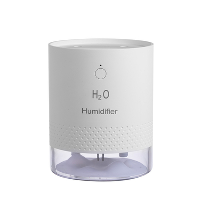 Máy tạo độ ẩm có thể sạc lại di động đầy màu sắc 650ml Bộ sạc xe hơi 2000mAh