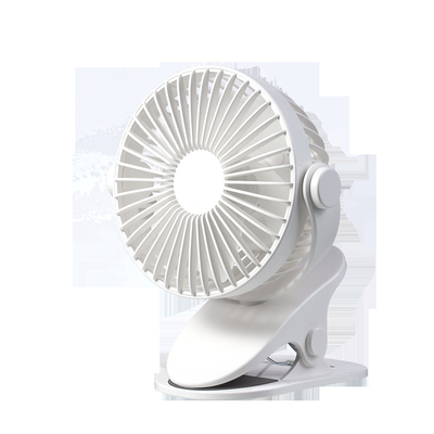 Vòng tuần hoàn Clip có thể sạc lại Quạt bàn xoay Quạt bàn di động ABS