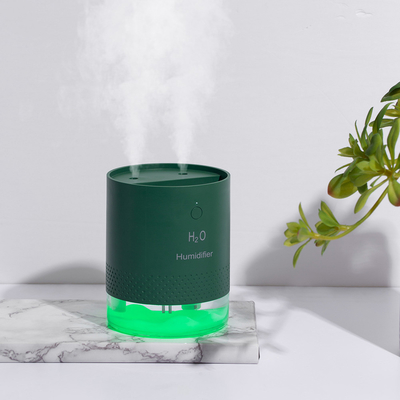 Máy tạo ẩm không khí bằng sóng siêu âm Máy khuếch tán hương thơm 650ml Máy phun sương không khí nước USB