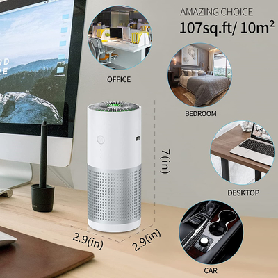 PM 2.5 Máy lọc không khí ô tô để bàn Bộ lọc HEPA Máy lọc không khí phòng ngủ AP02