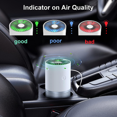 PM 2.5 Máy lọc không khí ô tô để bàn Bộ lọc HEPA Máy lọc không khí phòng ngủ AP02