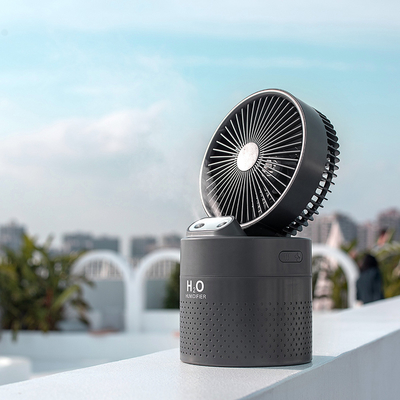 Máy làm ẩm không khí H2o siêu âm cỡ lớn Bộ khuếch tán gia đình dùng pin có thể sạc lại 1L